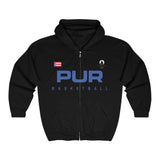 PUR Basketball Blue Paris 2024 Zip Hoodie