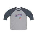 Santurce 21 Tri-Blend 3/4 Raglan Tee