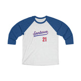 Santurce 21 Tri-Blend 3/4 Raglan Tee