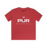 PUR Basketball Paris 2024 Kids Softstyle Tee