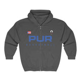 PUR Basketball Blue Paris 2024 Zip Hoodie