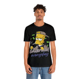 Smoke weed Bart Sleeve Tee