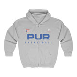 PUR Basketball Blue Paris 2024 Zip Hoodie