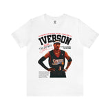 Allen Iverson Sixers Short Sleeve Tee