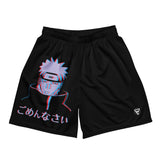 Naru glich effect Unisex mesh shorts