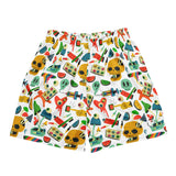 Psychedelic cartoon Unisex mesh shorts