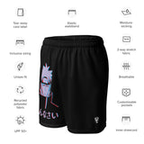 Naru glich effect Unisex mesh shorts