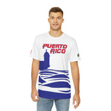 PR WBC 2023 White Men's Dri-Tee