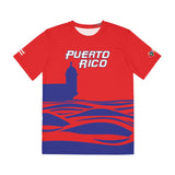 PR WBC 2023 Red Men's Dri-Tee