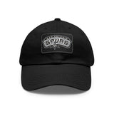 Spurs Dad Hat with Leather Patch