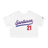 Santurce Women's Cropped T-Shirt Champion