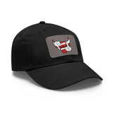 Bulls Dad Hat with Leather Patch