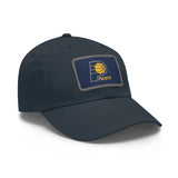 Pacers Dad Hat with Leather Patch