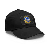 Warriors Dad Hat with Leather Patch