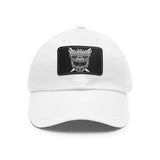 Raiders Helmet Dad Hat with Leather Patch