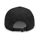 Dewar's Dad Hat with Leather Patch (Round)