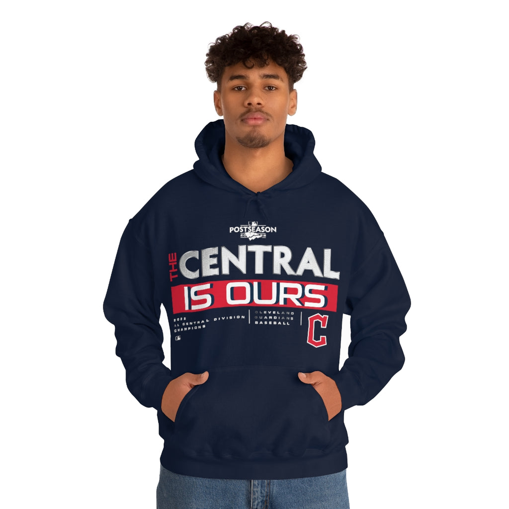 Cleveland guardians navy 2022 al central division champions shirt