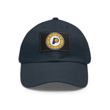 Pacers Dad Hat with Leather Patch