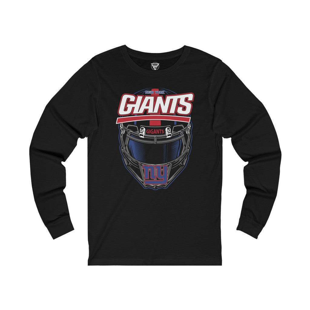 Giants Helmet NFL Long Sleeve Tee