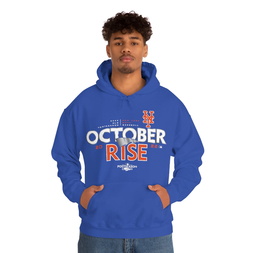 New York Mets October Rise 2022 Postseason Sweatshirt