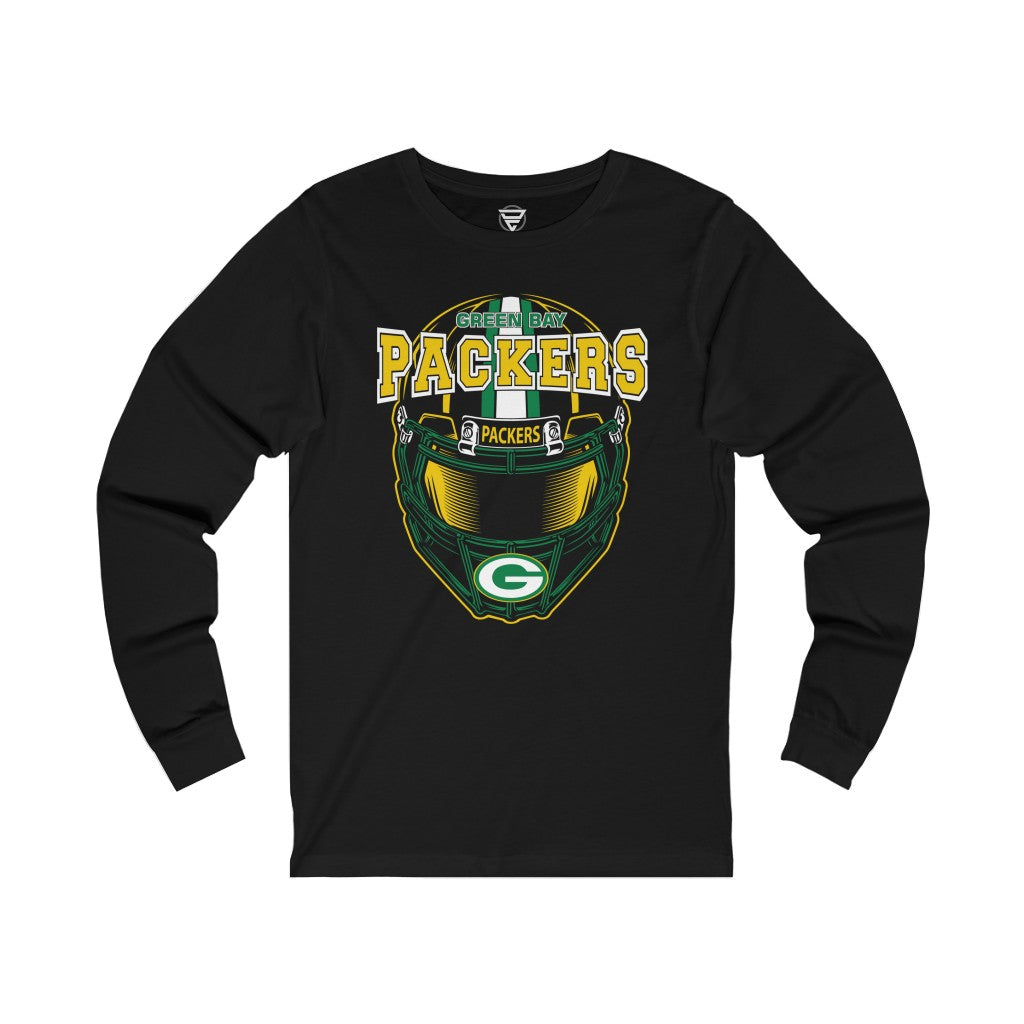 Packers Helmet NFL Long Sleeve Tee