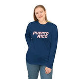 Puerto Rico WBC Unisex Microfiber Long Sleeve Tee