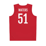 Puerto Rico Basketball Waters Custom Jersey