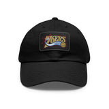 76ers Dad Hat with Leather Patch