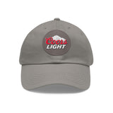 Coors Light Dad Hat with Leather Patch (Round)