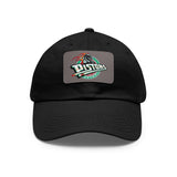 Pistons Dad Hat with Leather Patch