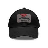 Heat Dad Hat with Leather Patch