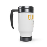 21 Stainless Steel Mug with Handle, 14oz