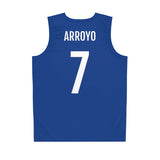 Puerto Rico Basketball Arroyo Custom Blue Jersey