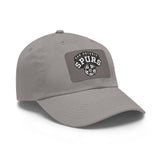 Spurs Dad Hat with Leather Patch