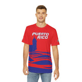 PR WBC 2023 Red Men's Dri-Tee