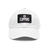 Clippers Dad Hat with Leather Patch