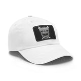 Raiders Helmet Dad Hat with Leather Patch