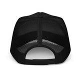 PR 3D Embroidery Black foam trucker hat