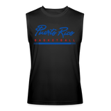 Puerto Rico Basketball Men’s Dri-Fit Sleeveless Shirt - black