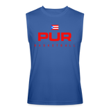 PUR Basketball Men’s Dri-Fit Sleeveless Shirt - royal blue